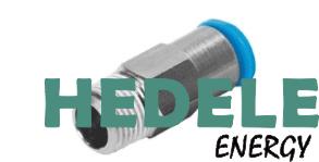 8MM straight Push-in Fitting    QSK-1/8-8