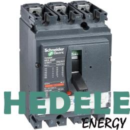 circuit breaker ComPact NSX250H, 70 kA at 415 VAC, MA trip unit 220 A, 3 poles 3d