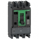 Circuit breaker ComPacT NSX400H, 70kA at 415VAC, MicroLogic 1.3 M trip unit 320A, 3 poles 3d