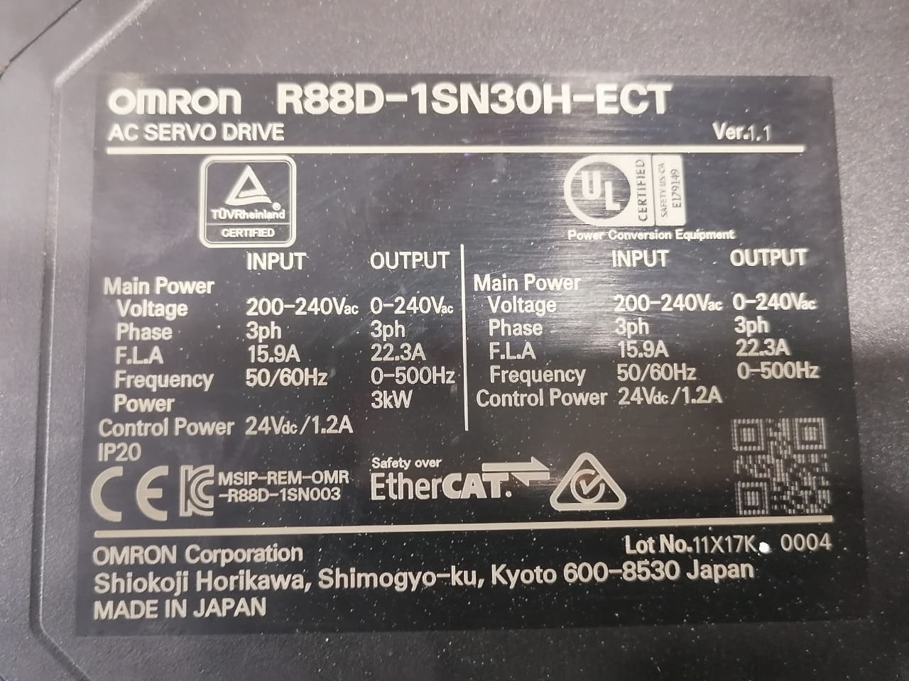 R88D-1SN30H-ECT
